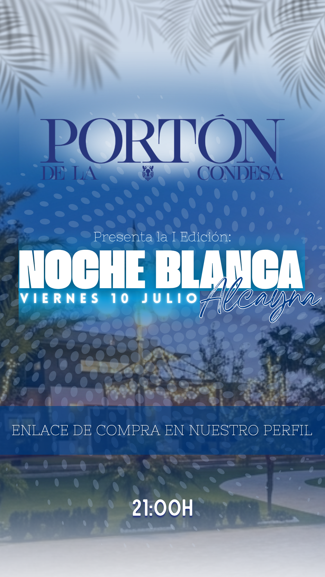 noche blanca alcayna porton condesa